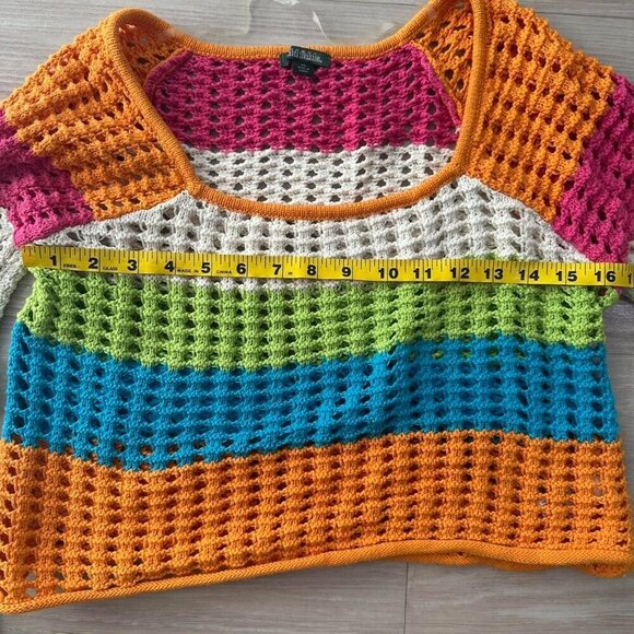 Wild Fable Knit Colorful Sweater - Picture 3 of 5